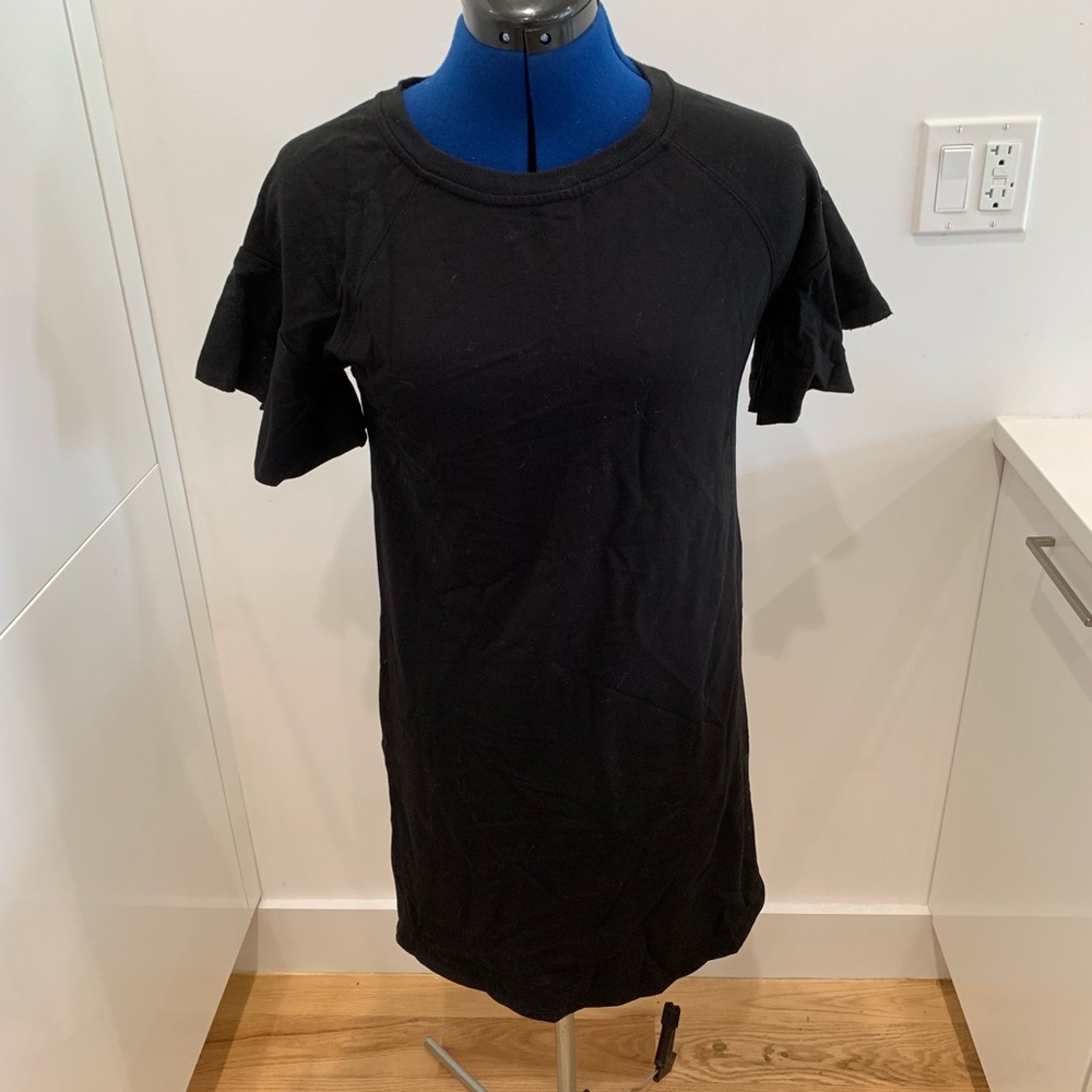 Black sweater dress